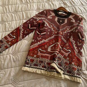 TORY BURCH EMBELLISHED JUMPER